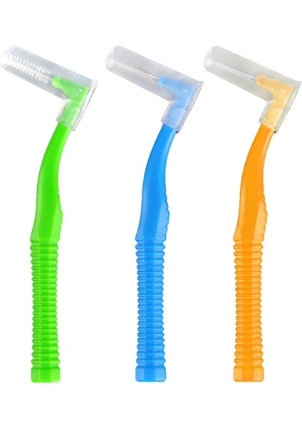 No.2 Tarzı Açı Interdental Fırçalar L Şekilli Ipi Interdental Temizleyici Ortodontik Diş Fırçası Kürdan Ağız Bakımı Aracı (Yurt Dışından)
