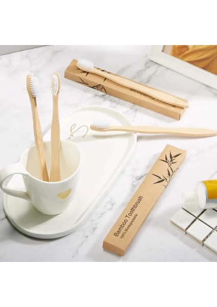 10 Adet Mor Tarzı 10 Adet Bambu Diş Fırçaları Çevre Dostu Ahşap Bambu Saplı 100% Doğal Bpa Içermeyen Kömür Orta Yumuşak Kıl Biyobozunur Fırça (Yurt Dışından) indirimleri