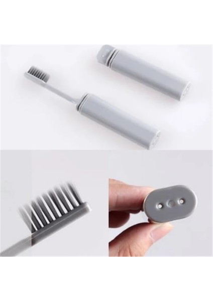 Siyah Stil Taşınabilir Kompakt Bambu Kömür Diş Fırçası Katlanır Katlanır Seyahat Kamp Yürüyüş Açık Havada Almak Kolay Katlanabilir Diş Fırçası (Yurt Dışından) fırsatları