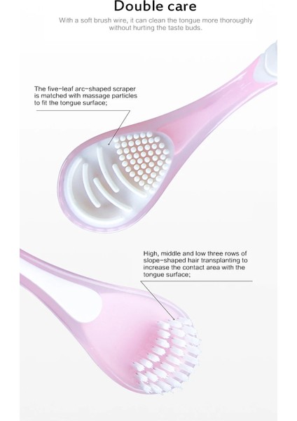 03 Yeşil Stil Dil Fırçası Dil Kazıyıcı Temizleyici Ağız Temizliği Dil Diş Fırçası Fırçası Taze Nefes Dil Kaplamasını Kaldırın Ağız Hijyeni Bakımı (Yurt Dışından) fırsatları