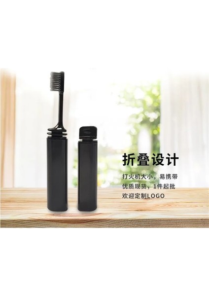 Gri Tarzı Taşınabilir Kompakt Bambu Kömür Katlanır Diş Fırçası Katlama Seyahat Kamp Yürüyüş Açık Havada Kolay Katlanabilir Diş Fırçası (Yurt Dışından) fiyatları