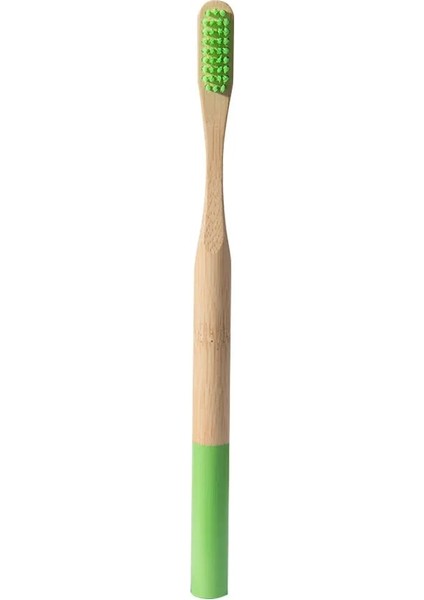 No.11 Stili Çok Renkli Doğal Bambu Yumuşak Kıl Diş Fırçası Çevre Dostu Bambu Diş Fırçası Ağız Sağlığı Beyazlatma Fırçası (Yurt Dışından)