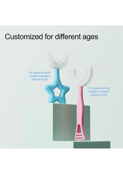 B Tarzı U-Şekilli Bebek Toothbruldre Derece Dişlikleri Yumuşak Silikon Temiz Fırçalama Çocuklar Dişleri Ağız Bakımı Temizleme Diş Fırçası (Yurt Dışından) indirimleri