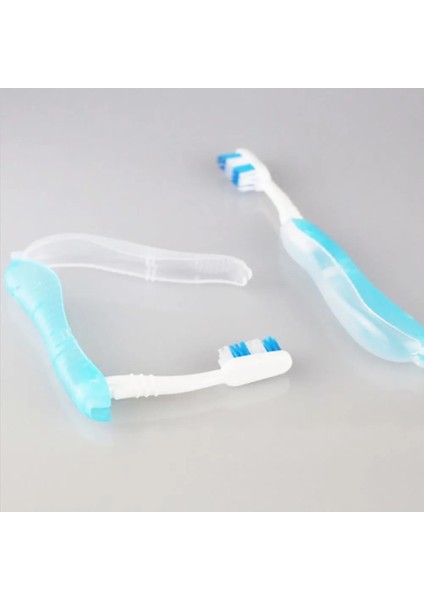 Derin Mavi Stil 2 Adet Tek Kullanımlık Katlanabilir Diş Fırçası Taşınabilir Kamp Seyahat Diş Fırçası Otel Malzemeleri Ağız Hijyeni Aksesuarları Sağlık (Yurt Dışından) fırsatları