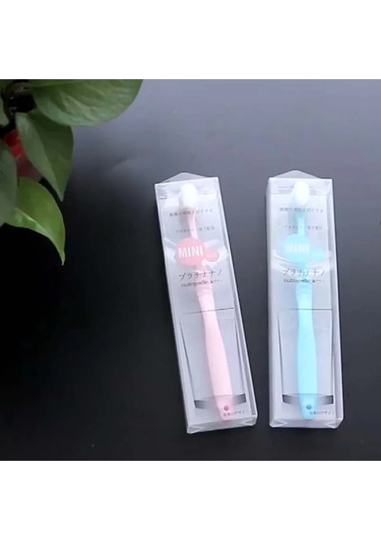2mavi Stil Japonya Mikro-Nano Tüylü Diş Fırçası Hamile Kadınlar Ay Doğum Sonrası Yetişkin Ev Küçük Kafa Süper Yumuşak Wan Gen Saç Diş Fırçası (Yurt Dışından)
