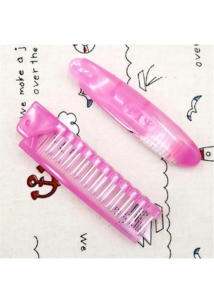 Mavi Stil 2 Adet Katlanır Diş Fırçası Taşınabilir Seyahat Kamp Açık Diş Fırçası Katlanabilir Diş Fırçası Hijyen Ağız Temizleme Araçları Dropship (Yurt Dışından) indirimleri