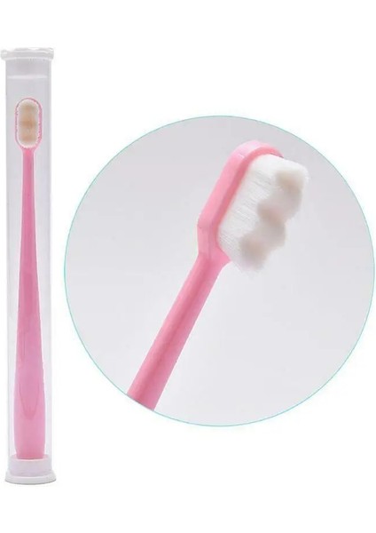 01 Pembe Dalga Stili 1 Adet Ultra-Ince Süper Yumuşak Diş Fırçası Taşınabilir Çevre Dostu Diş Fırçası Beyazlatma Yetişkinler Ağız Bakımı Taşınabilir Seyahat Diş Fırçası (Yurt Dışından) modelleri