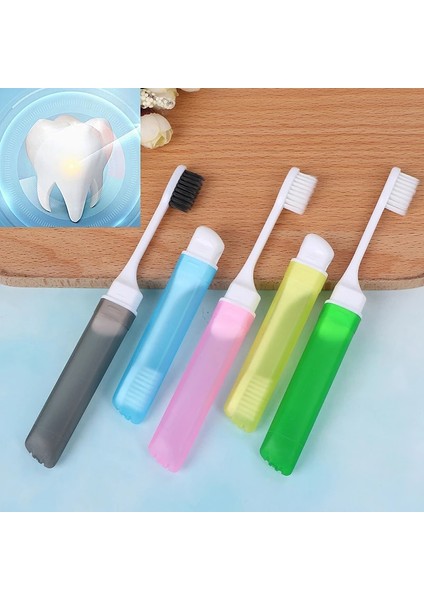 Pic Tarzı Olarak 1 Adet 1 Adet Taşınabilir Katlanabilir Katlanır Diş Fırçası Plastik Dayanıklı Mini Açık Kamp Seyahat Yumuşak Katlanır Diş Fırçası Rastgele (Yurt Dışından) fiyatları