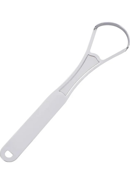 No.1 Tarzı 1 Adet Paslanmaz Çelik Dil Kazıyıcı Temizleyici Metal Sargılar Yeniden Kullanılabilir ve Çevre Dostu Dil Fırçası Taze Nefes Kazıyıcı (Yurt Dışından)