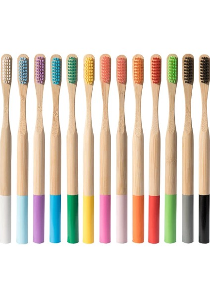 No.1 Tarzı 1 Adet Doğal Bambu Diş Fırçası Çevre Dostu Düşük Karbonlu Seyahat Diş Fırçası Yumuşak Kıl Yetişkinler Için Diş Fırçası Ağız Bakımı Dro (Yurt Dışından) fırsatları