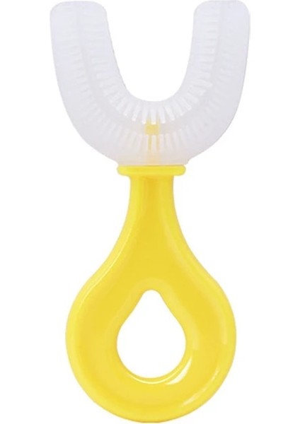 Bej Tarzı Çocuk U-Şekilli Diş Fırçası F° Kapsamlı Temizleme Bebek Yumuşak Diş Diş Temiz Fırça Çocuk Bebek Ağız Sağlığı (Yurt Dışından) fiyatları