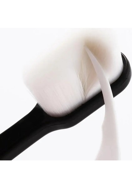 No.4 Tarzı Ultra-Ince Yumuşak Diş Fırçası Milyon Nano Kıl Yetişkin Diş Fırçası Diş Derin Temizleme Taşınabilir Seyahat Diş Ağız Bakımı Fırçası (Yurt Dışından)