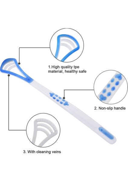 Mor Tarzı Dil Fırçası Temizleyici Ağız Bakımı Dil Kazıyıcı Hijyen Ağız Aracı Dayanıklı Plastik Dil Temizleme Aracı Dil Kaplamasını Kaldır (Yurt Dışından) fiyatları