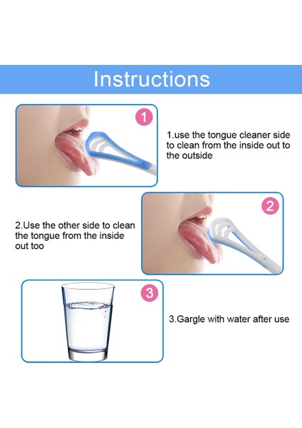 Mor Tarzı Dil Fırçası Temizleyici Ağız Bakımı Dil Kazıyıcı Hijyen Ağız Aracı Dayanıklı Plastik Dil Temizleme Aracı Dil Kaplamasını Kaldır (Yurt Dışından) fırsatları