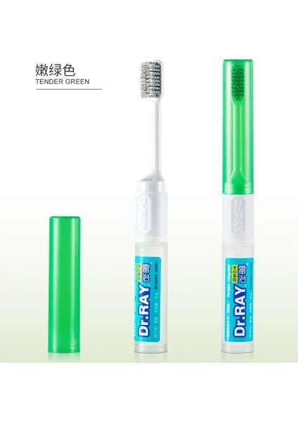 Mavi Stil Dr.ray Taşınabilir Seyahat Diş Fırçası Diş Macunu Bambu Kömür Spiral Fırça Kılları Eco Dostu Diş Fırçası (Yurt Dışından) fırsatları