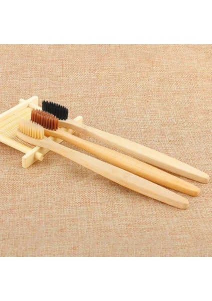 Bej Tarzı 1 Adet Çevre Bambu Kömür Diş Fırçası Ağız Sağlığı Düşük Karbon Orta Yumuşak Kıl Fırçalar Ahşap Saplı Diş Fırçası (Yurt Dışından) fiyatları