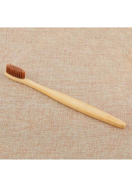 Bej Tarzı 1 Adet Çevre Bambu Kömür Diş Fırçası Ağız Sağlığı Düşük Karbon Orta Yumuşak Kıl Fırçalar Ahşap Saplı Diş Fırçası (Yurt Dışından) indirimleri