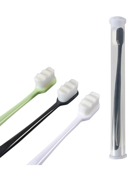 No.5 Tarzı Çevresel Diş Fırçası Ultra-Ince Yumuşak Derin Temizleme Yumuşak Yetişkin Çocuklar Oral Diş Fırçası Için El Kitabı Yumuşak Kıl Diş Fırçası (Yurt Dışından)