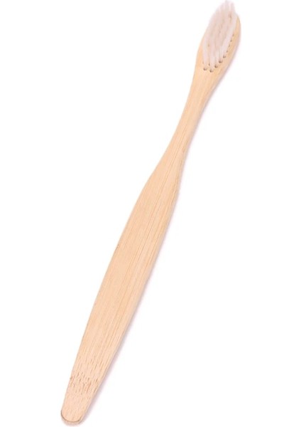 Beyaz Stil 1 Adet Renkli Kafa Bambu Diş Fırçası Çevre Ahşap Gökkuşağı Bambu Diş Fırçası Ağız Bakımı Yumuşak Kıl Kafa Diş Fırçası (Yurt Dışından)