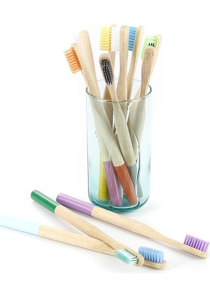 No.10 Tarzı 1 Adet Doğal Bambu Diş Fırçası Çevre Dostu Düşük Karbonlu Seyahat Diş Fırçası Yumuşak Kıl Yetişkinler Için Diş Fırçası Ağız Bakımı Dro (Yurt Dışından) fiyatları