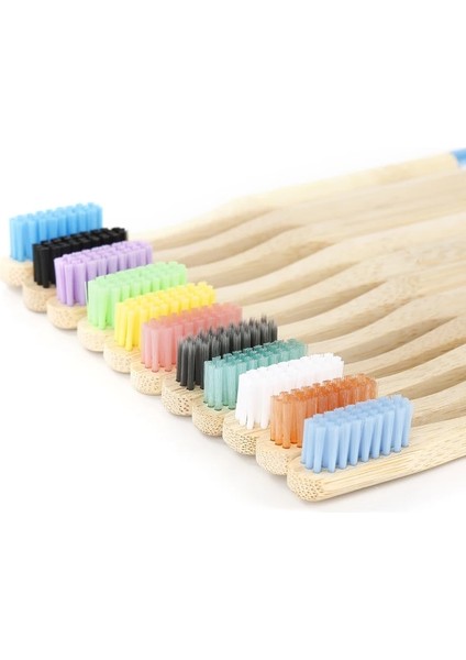 No.10 Tarzı 1 Adet Doğal Bambu Diş Fırçası Çevre Dostu Düşük Karbonlu Seyahat Diş Fırçası Yumuşak Kıl Yetişkinler Için Diş Fırçası Ağız Bakımı Dro (Yurt Dışından) indirimleri