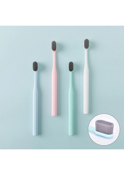 Mavi Stil Diş Fırçası Yumuşak Saç Plastik Saplı Ağız Bakımı Nano Diş Fırçası Kutulu Ultra Ince (Yurt Dışından) fiyatları