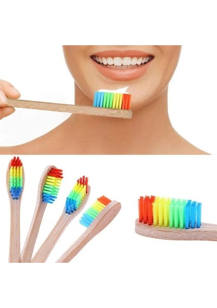 Fildişi Tarzı 1 Adet Çevre Dostu Ürünler Bambu Diş Fırçası Yeniden Kullanılabilir Diş Fırçaları Taşınabilir Yumuşak Kıl Ahşap Yumuşak Ev Seyahat Otel Kullanımı Için (Yurt Dışından) fiyatları