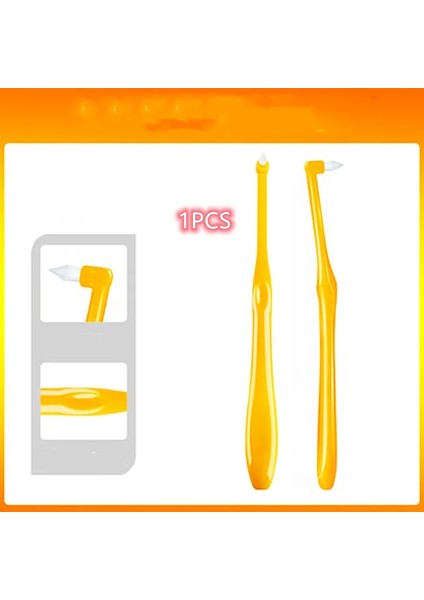 C Stili 1 Adet Ortodontik Diş Fırçası Interdental Diş Fırçası Küçük Kafa Yumuşak Saç Düzeltme Diş Parantez Diş Ipi Ağız Diş Bakımı (Yurt Dışından)