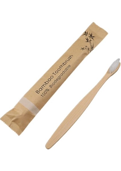 No.1 Tarzı Çevre Dostu Diş Fırçası Bambu Yeniden Kullanılabilir Diş Fırçaları Taşınabilir Yetişkin Ahşap Yumuşak Diş Fırçası Ev Seyahat Otel Kullanımı Için (Yurt Dışından)