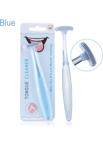 Stil2 Mavi Stil 1 Adet Dil Kazıyıcı Temizleyici Metal Temizleme Kazıyıcı Erkekler ve Kadınlar Için Dil Diş Fırçası Diş Ağız Bakımı Hijyen Aracı (Yurt Dışından)