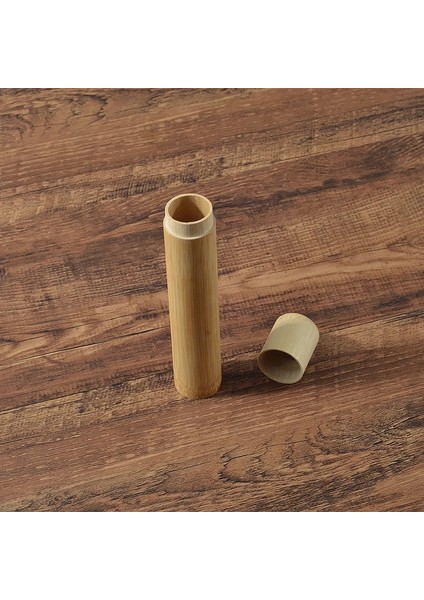 Bambu Kılıf Stili Doğal Dostu Çocuklar Bambu Diş Fırçası Yumuşak Kıllar Bambu Elyaf Ahşap Saplı Bambu Diş Fırçası Tüp Taşınabilir Ağız Bakım Setleri (Yurt Dışından)