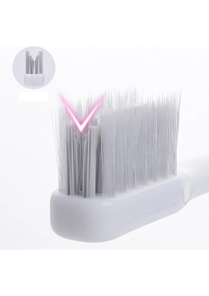 Açık Pembe Tarzı Diş Telleri ve Ortokontikler Için Ağız Temizliği Küçük Kafa V-Şekilli Bas Fırçalama Diş Fırçası V-Trim Ortodontik Diş Fırçası Diş Fırçası (Yurt Dışından) modelleri