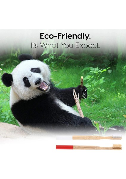 No.4 Tarzı Dro Doğal Bambu Diş Fırçası Yumuşak Kıl Çevre Dostu Seyahat Diş Fırçası Ağız Bakımı Ahşap Saplı Cepillo De Dientes (Yurt Dışından) indirimleri