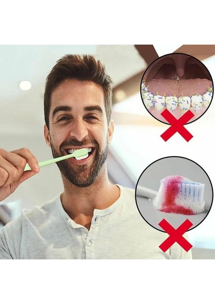 Siyah Stil Ultra-Ince Yumuşak Saç Çevre Dostu Diş Fırçası Taşınabilir Seyahat Diş Fırçası Kutulu Yumuşak Fiber Nano Diş Fırçası Hijyen Bakımı (Yurt Dışından) indirimleri