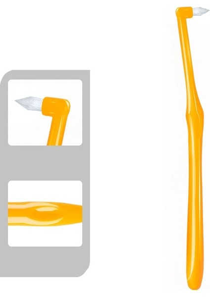 Sivri Sarı Stil 1 Adet Yeni Temizleme Interdental Fırça Yumuşak Kıllar Ortodontik Parantez Diş Fırçası Diş Ipi Bakım Ağız Bakımı Temizleme Diş Aracı (Yurt Dışından)