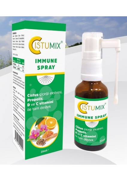 ''Immune Sprey'' C ve D Vitamini Takviyesi
