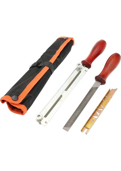 Adet/takım Testere Bileme Dosyalama Kiti 5.2mm Dosya Stihl 3/8 Pro Zinciri Için Uygun (Yurt Dışından)