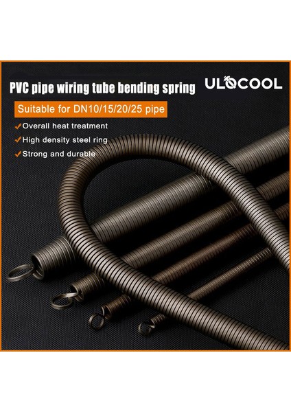 Adet Pvc Boru Bükme Tel Boru Bükme Aracı Eğri Bahar Manuel Pvc Boru Bükücü Seramik Karo Uzatma Yayı (Yurt Dışından)