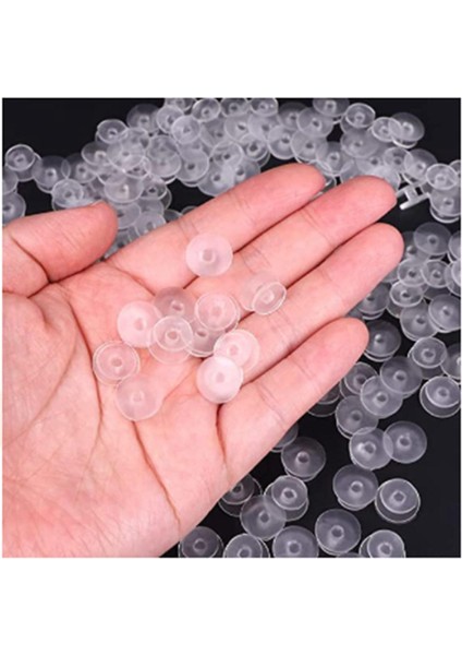 500 Adet Şeffaf Düğmeler, 0,47 Inç (12MM) Düğmeler, Dekorasyon Için (Yurt Dışından) fiyatları