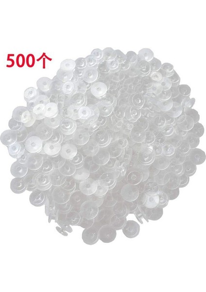 500 Adet Şeffaf Düğmeler, 0,47 Inç (12MM) Düğmeler, Dekorasyon Için (Yurt Dışından) modelleri