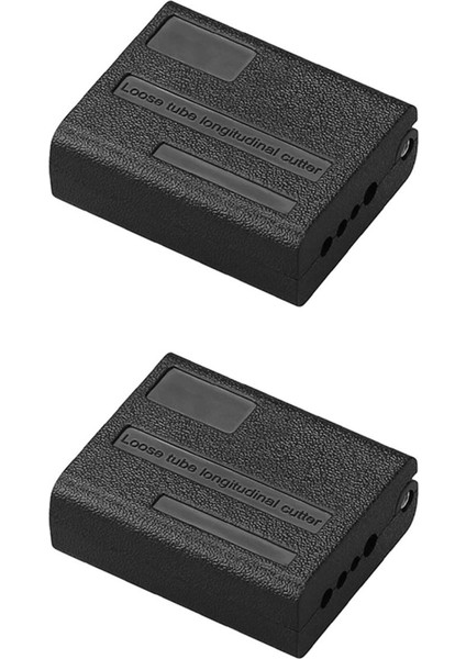 2x Fiber Optik Gevşek Tüp Fiber Optik Kablo Ayırıcı Fiber Optik Aracı Boyuna Tüp Gevşek Tüp Kazıyıcı 1.5-3.3mm (Yurt Dışından)