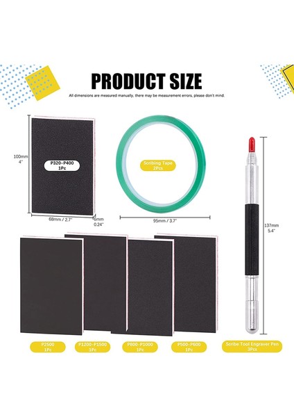 Scriber Markalama Aracı El Sanatları Model Araç Kiti, Plastik Modelleri Parlatmak Için Alüminyum Uçlu Scriber Gravür Kalemini Içerir (Yurt Dışından) fiyatları