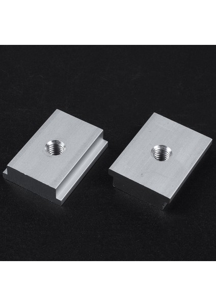 M6 T-Track Slider Sürgülü Somun Alüminyum Alaşımlı T Yuvası Somun Ağaç Işleme Aleti Jigs Vida Yuvası Bağlantı Elemanı 20 Adet (Yurt Dışından)