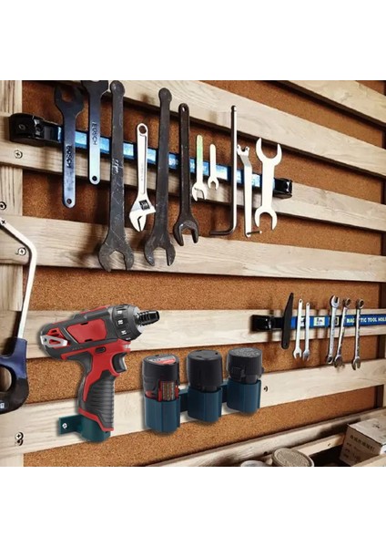 Mil-Waukee M12 12V Piller ve Aletler Için Plastik 3 Yuvalı Paket Raf Duvara Montaj Tutucu (Yurt Dışından) indirimleri