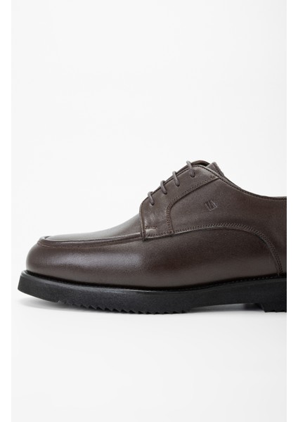 Erkek Kahverengi Deri Casual Ayakkabı 01 130876 Erk Ayk SK23/24 fırsatları
