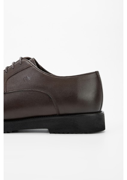 Erkek Kahverengi Deri Casual Ayakkabı 01 130876 Erk Ayk SK23/24 indirimleri