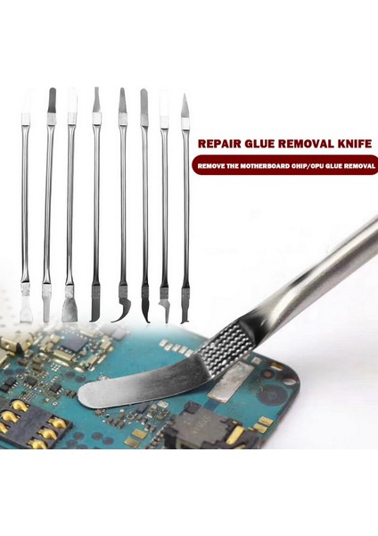 Cpu Ic Çip Onarımı Için 8'i 1 Arada Ic Çip Onarımı Ince Alet Seti (Yurt Dışından)