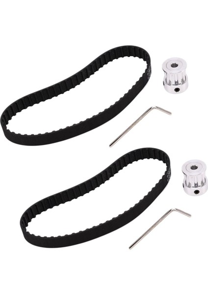 2x Hayır Diy Ağaç Işleme Kesme Taşlama Mili Kırpma Kemeri Küçük Torna Aksesuarları Masa Testere (Yurt Dışından)
