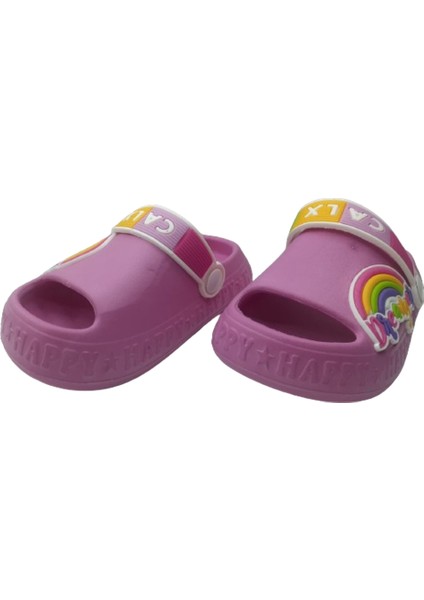 Çocuk Kaymaz Taban Yazlık Havuz Deniz Bahçe Günlük Sandalet Terlik CALX85412 fiyatları