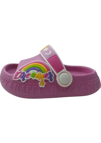 Çocuk Kaymaz Taban Yazlık Havuz Deniz Bahçe Günlük Sandalet Terlik CALX85412 modelleri